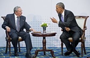 Barack Obama, Raul Castro
